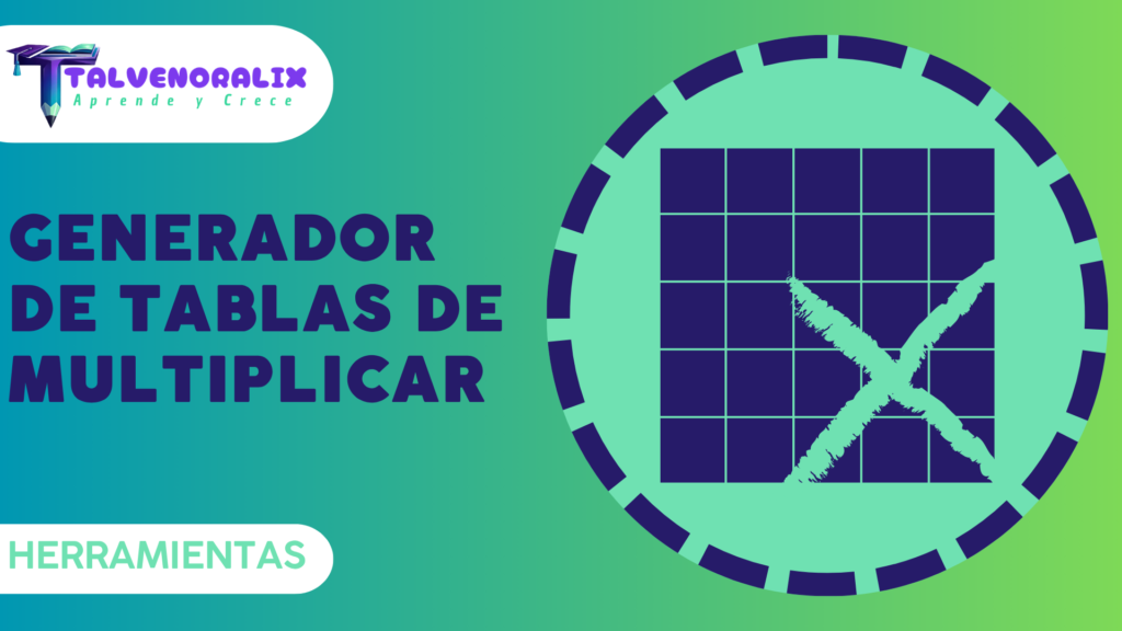 Generador de Tablas de Multiplicar
