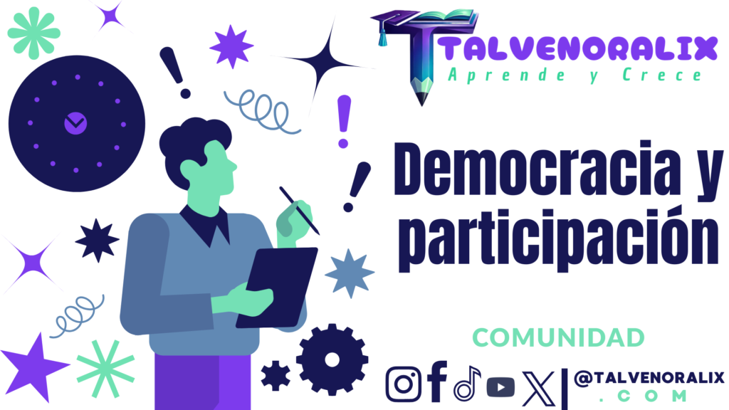 Democracia y participación